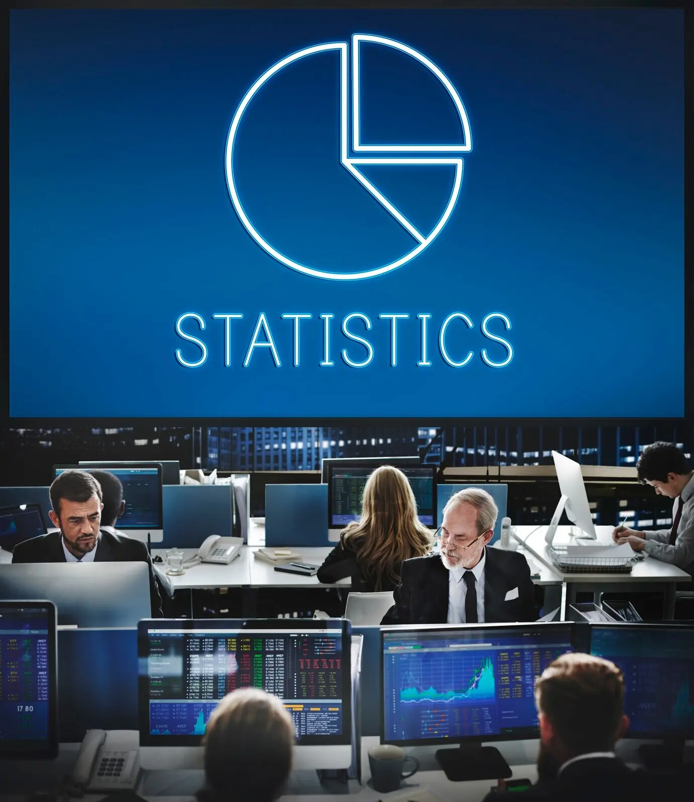 Графический значок круговой диаграммы, финансовая концепция